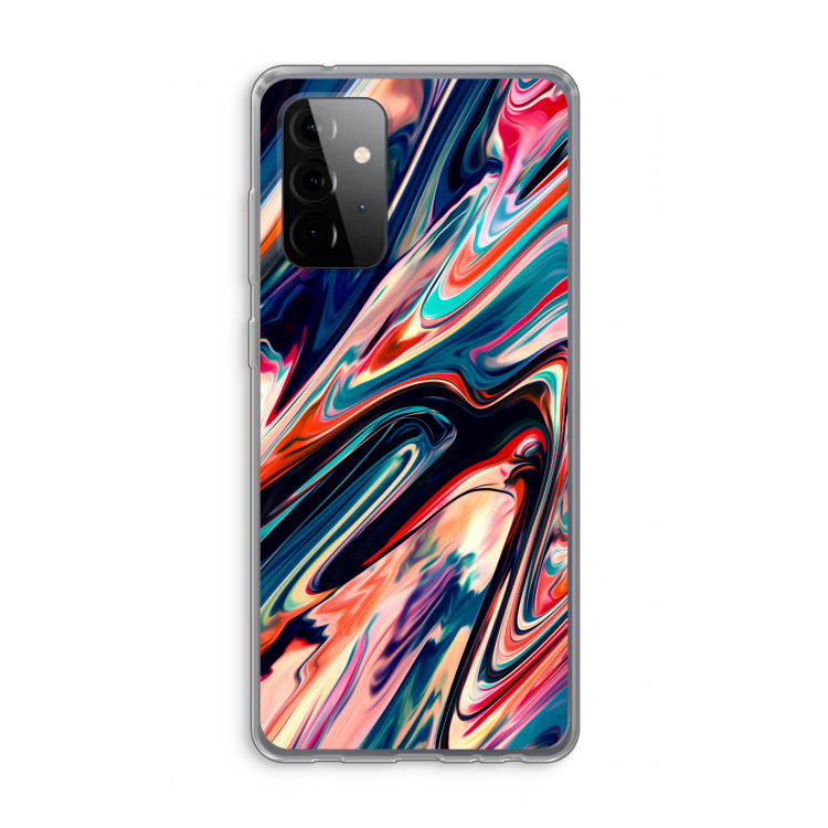 Quantum Being: Samsung Galaxy A72 Transparant Hoesje