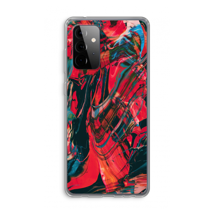 Endless Descent: Samsung Galaxy A72 Transparant Hoesje