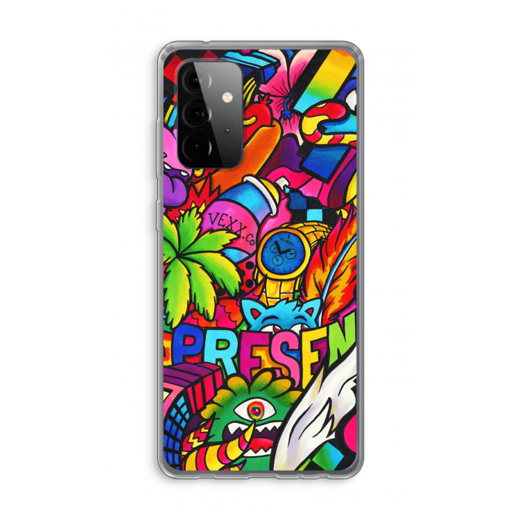Represent: Samsung Galaxy A72 Transparant Hoesje