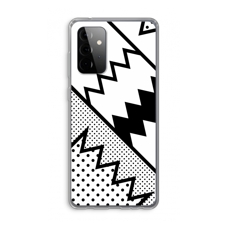 Pop Art #5: Samsung Galaxy A72 Transparant Hoesje
