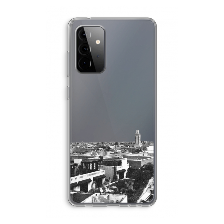 Marrakech Skyline : Samsung Galaxy A72 Transparant Hoesje