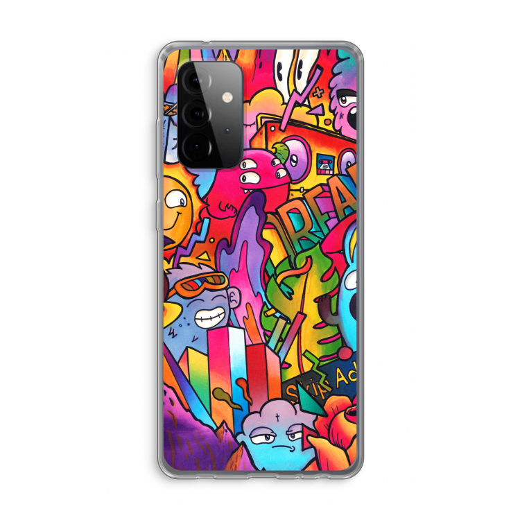 Dreams: Samsung Galaxy A72 Transparant Hoesje