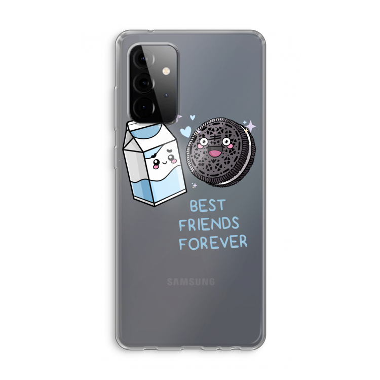 Best Friend Forever: Samsung Galaxy A72 Transparant Hoesje