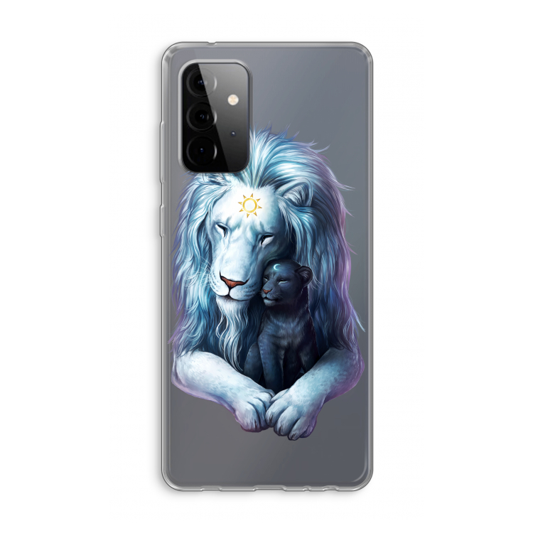 Child Of Light: Samsung Galaxy A72 Transparant Hoesje