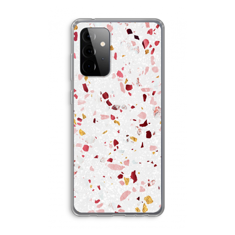 Terrazzo N°9: Samsung Galaxy A72 Transparant Hoesje