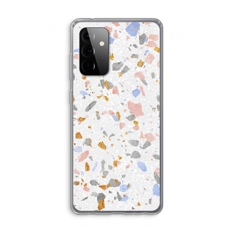 Terrazzo N°8: Samsung Galaxy A72 Transparant Hoesje