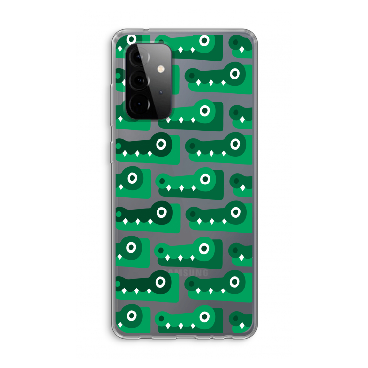 Crocs: Samsung Galaxy A72 Transparant Hoesje