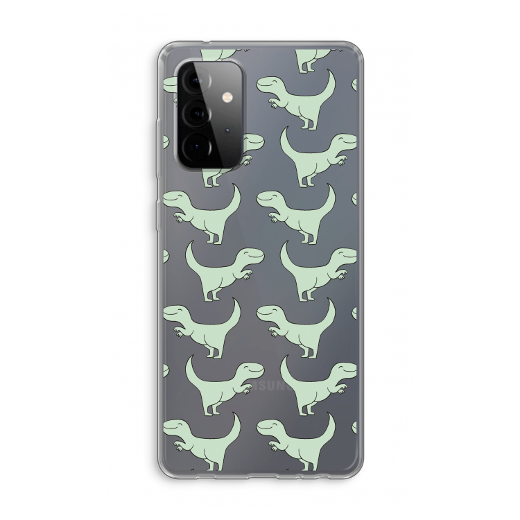 Dinos: Samsung Galaxy A72 Transparant Hoesje
