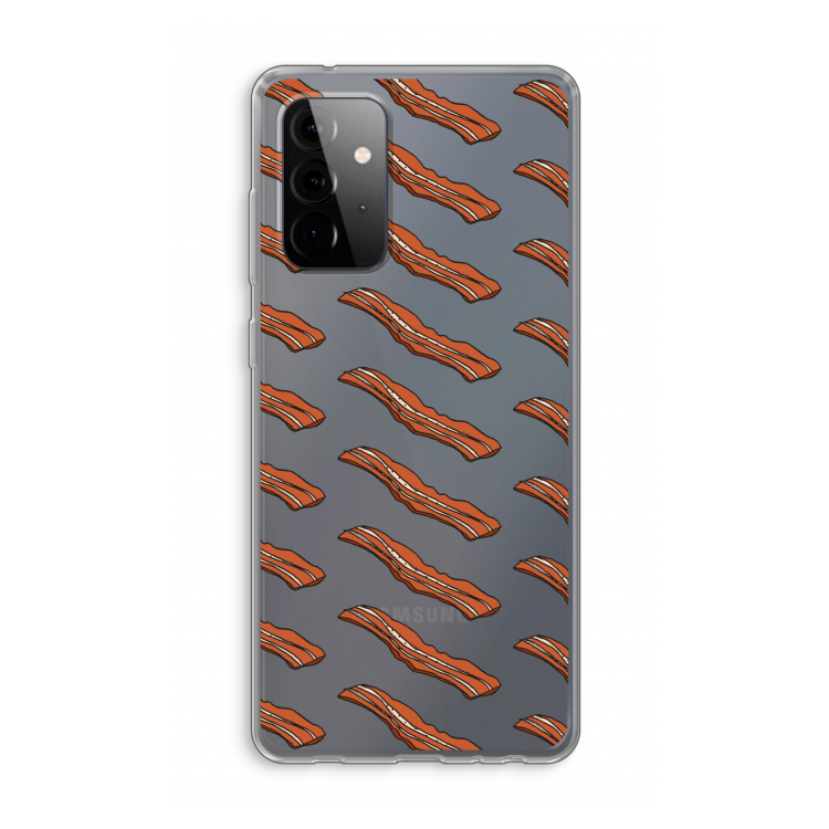 Bacon to my eggs #2: Samsung Galaxy A72 Transparant Hoesje