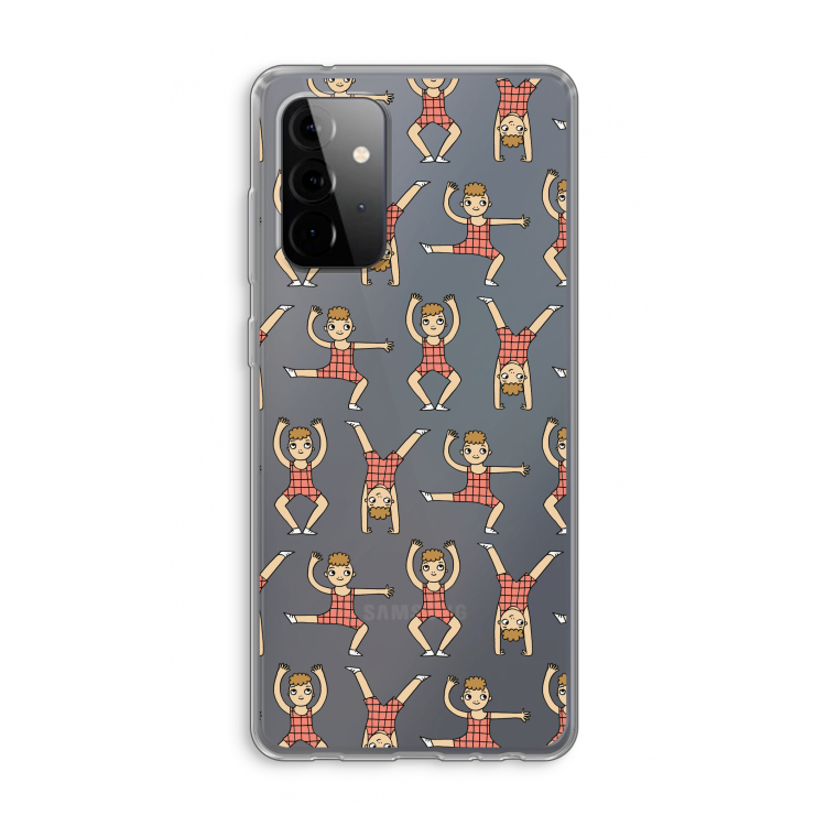 Gymboys: Samsung Galaxy A72 Transparant Hoesje