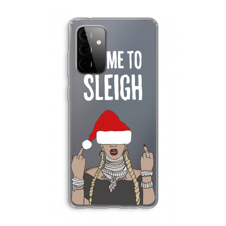 Came To Sleigh: Samsung Galaxy A72 Transparant Hoesje