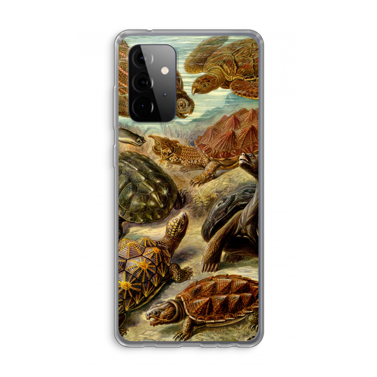 Haeckel Chelonia: Samsung Galaxy A72 Transparant Hoesje
