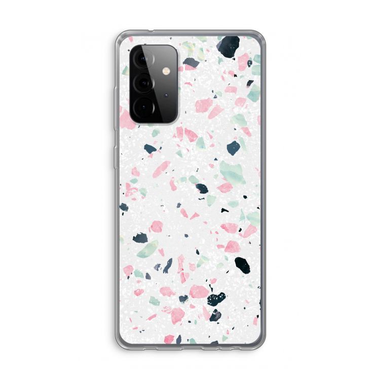 Terrazzo N°3: Samsung Galaxy A72 Transparant Hoesje