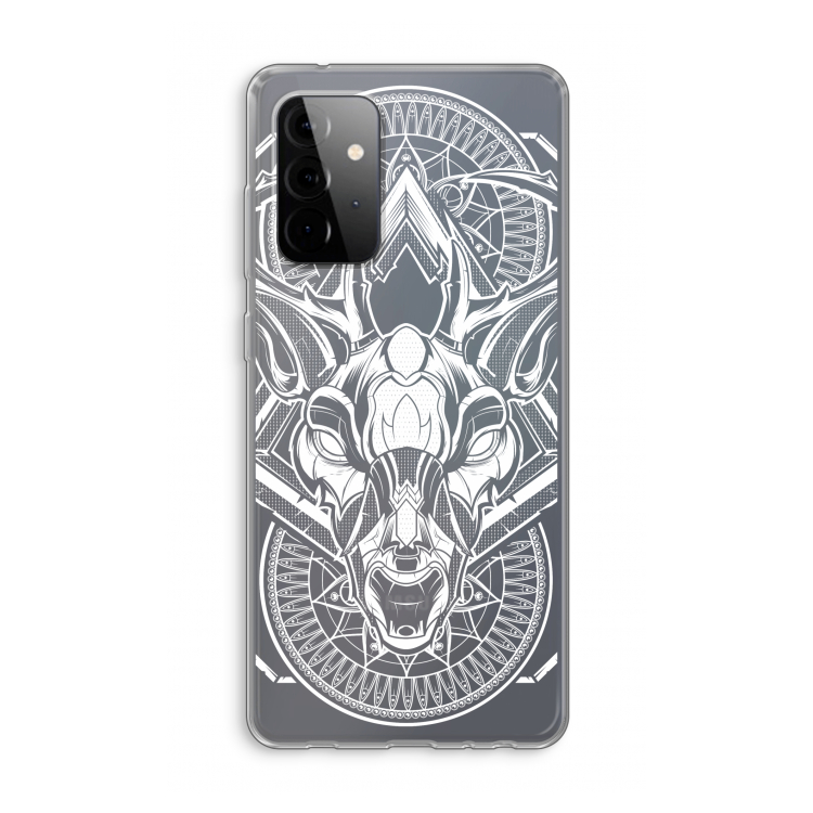 Oh Deer: Samsung Galaxy A72 Transparant Hoesje