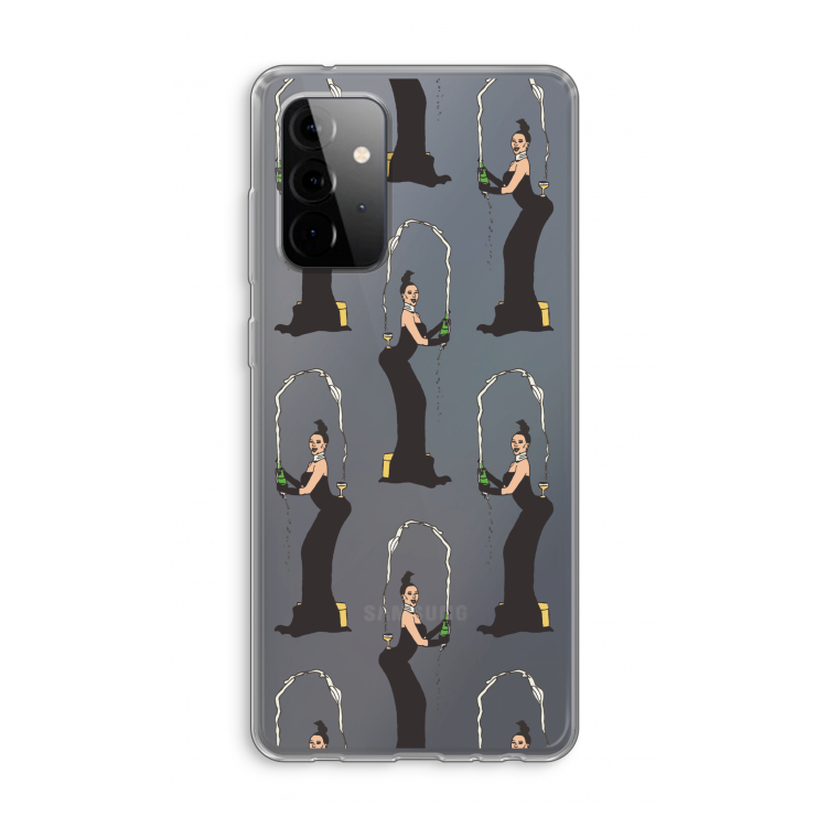 Pop Some Kim: Samsung Galaxy A72 Transparant Hoesje