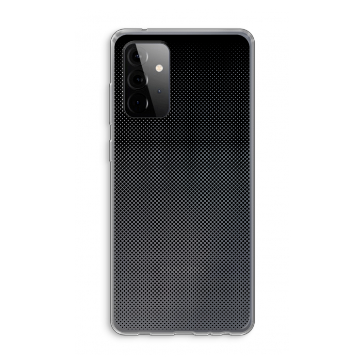 Musketon Halftone: Samsung Galaxy A72 Transparant Hoesje