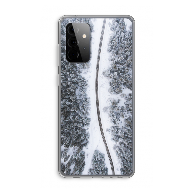 Snøfall: Samsung Galaxy A72 Transparant Hoesje