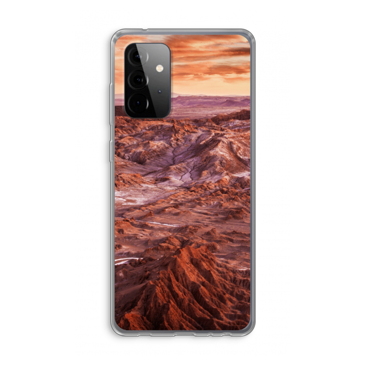 Mars: Samsung Galaxy A72 Transparant Hoesje