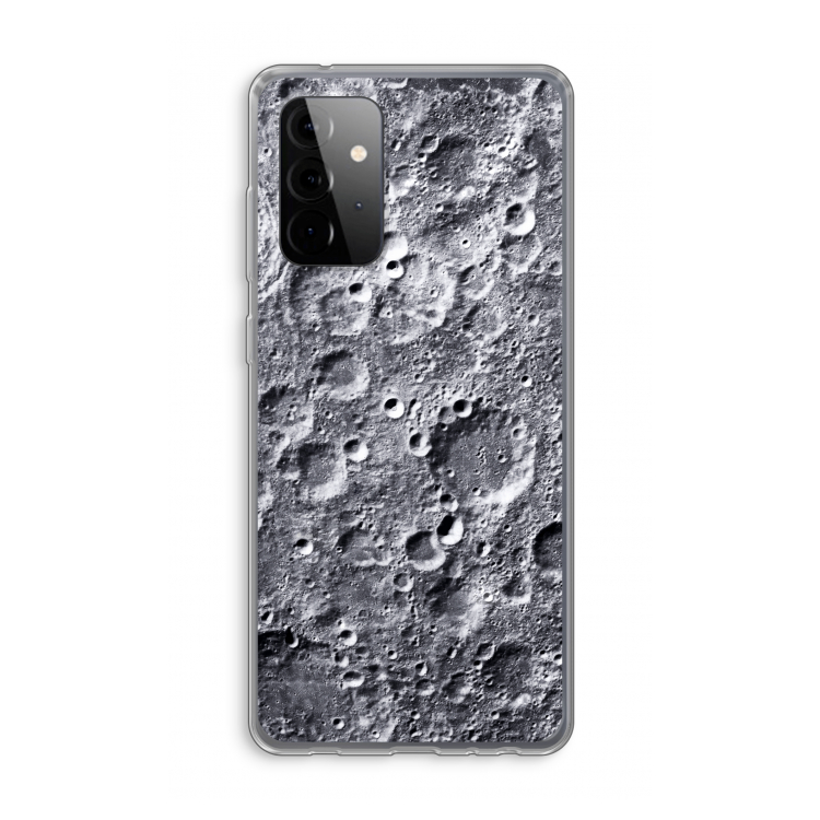 Maanlandschap: Samsung Galaxy A72 Transparant Hoesje
