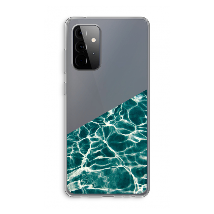 Weerkaatsing water: Samsung Galaxy A72 Transparant Hoesje