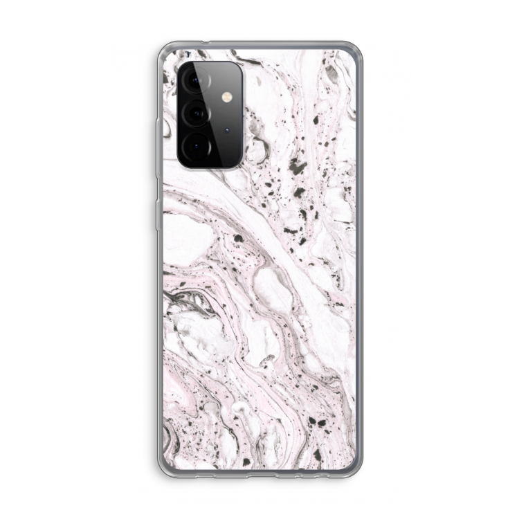 Mengelmoes: Samsung Galaxy A72 Transparant Hoesje