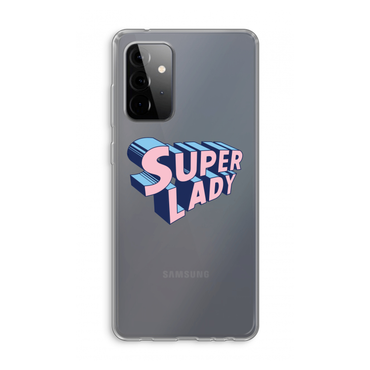 Superlady: Samsung Galaxy A72 Transparant Hoesje