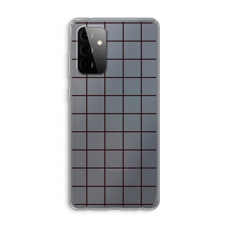 Rooster: Samsung Galaxy A72 Transparant Hoesje