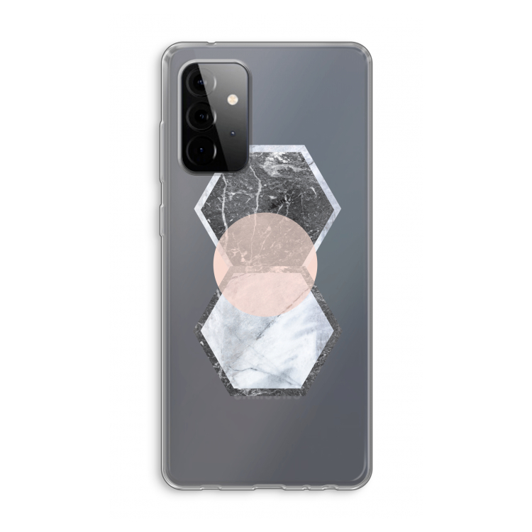 Creatieve toets: Samsung Galaxy A72 Transparant Hoesje