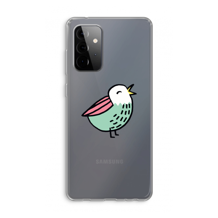 Birdy: Samsung Galaxy A72 Transparant Hoesje