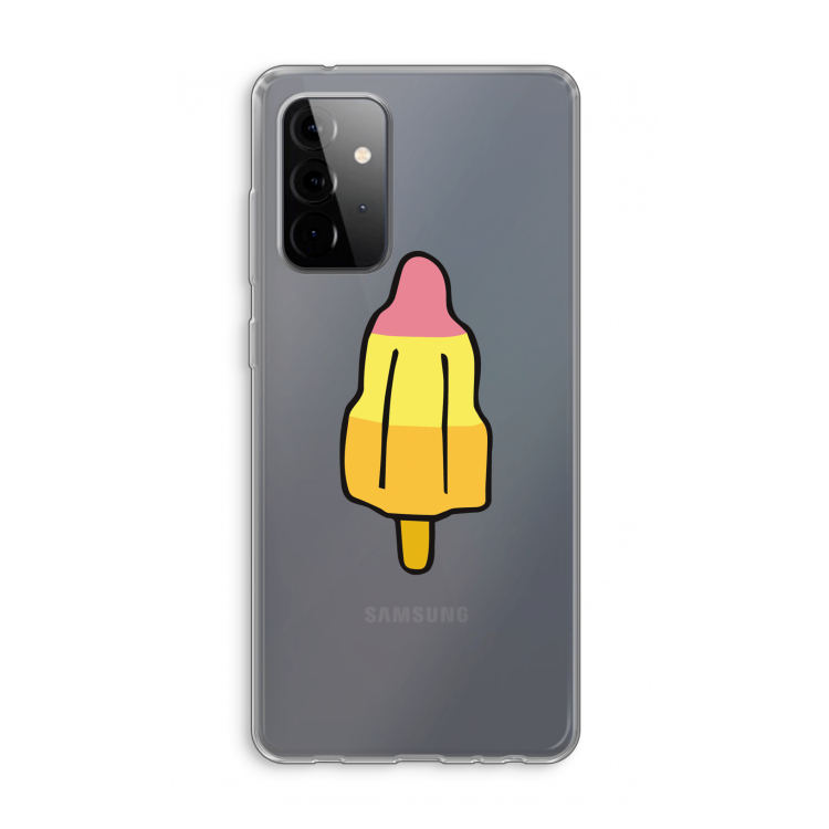 Raketijsje: Samsung Galaxy A72 Transparant Hoesje