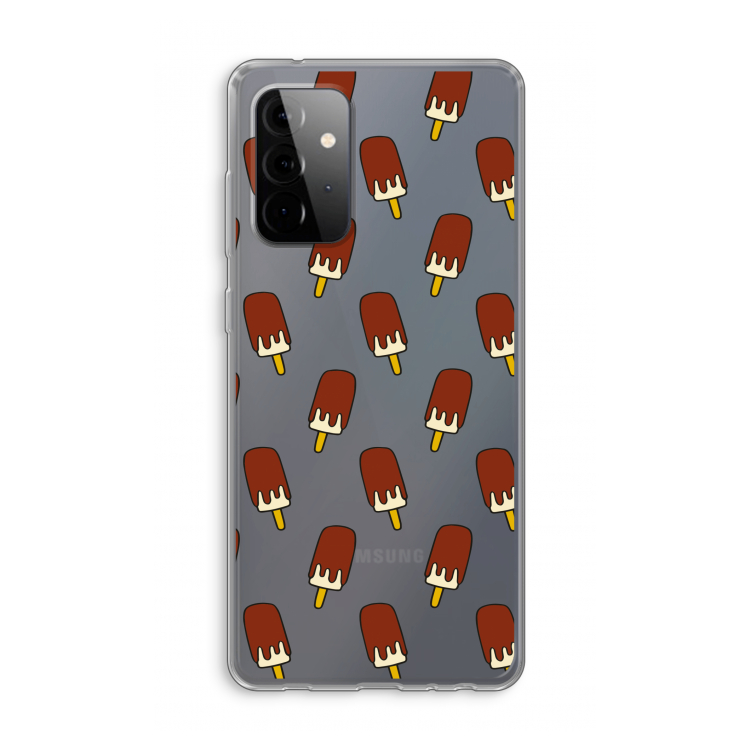 Yummy: Samsung Galaxy A72 Transparant Hoesje
