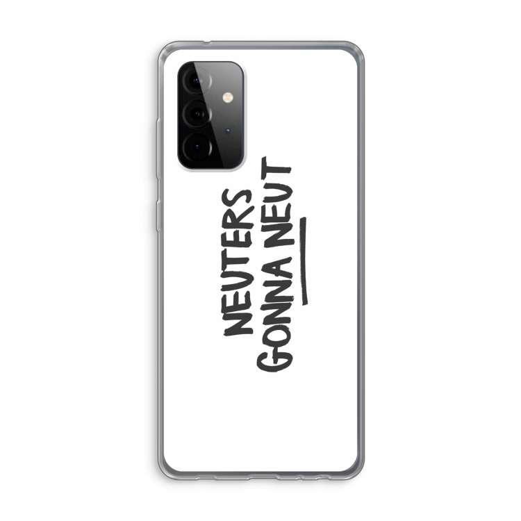 Neuters: Samsung Galaxy A72 Transparant Hoesje