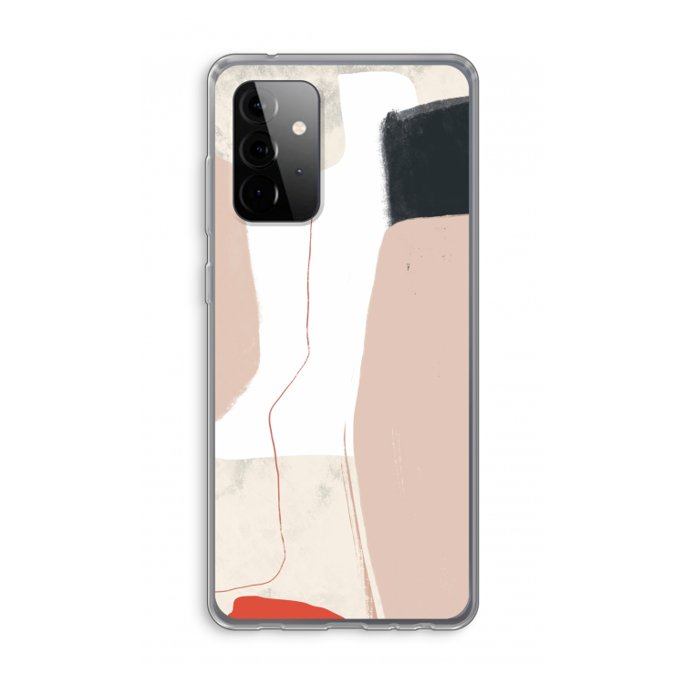 Lava: Samsung Galaxy A72 Transparant Hoesje