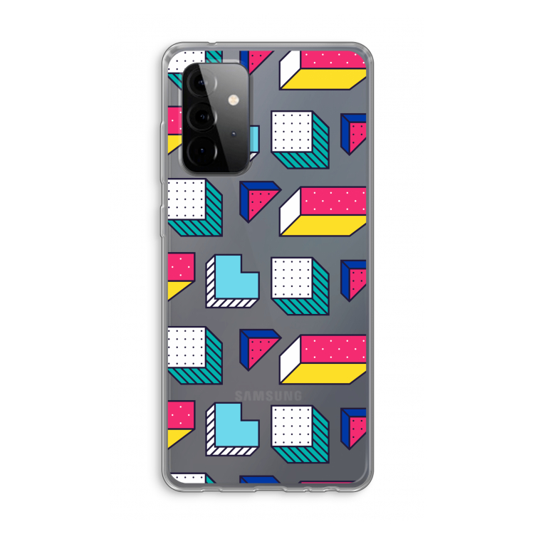 8-bit N°7: Samsung Galaxy A72 Transparant Hoesje