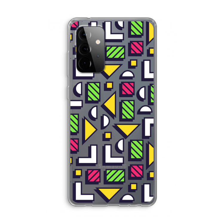 8-bit N°4: Samsung Galaxy A72 Transparant Hoesje