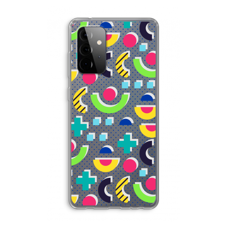 8-bit N°1: Samsung Galaxy A72 Transparant Hoesje