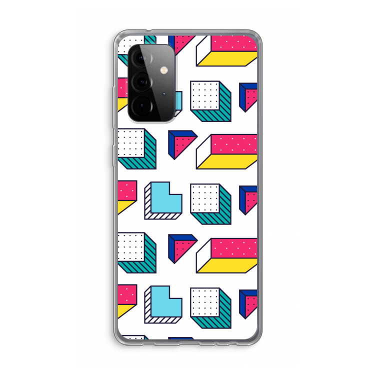 8-bit N°7: Samsung Galaxy A72 Transparant Hoesje