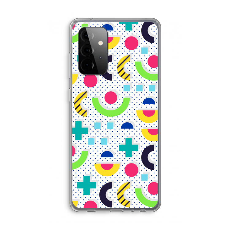 8-bit N°1: Samsung Galaxy A72 Transparant Hoesje