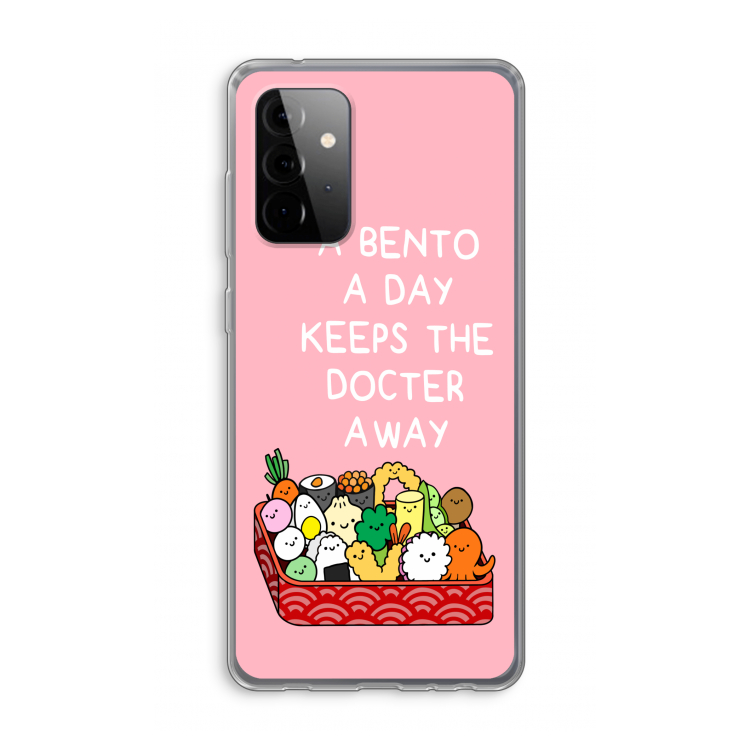 Bento a day: Samsung Galaxy A72 Transparant Hoesje