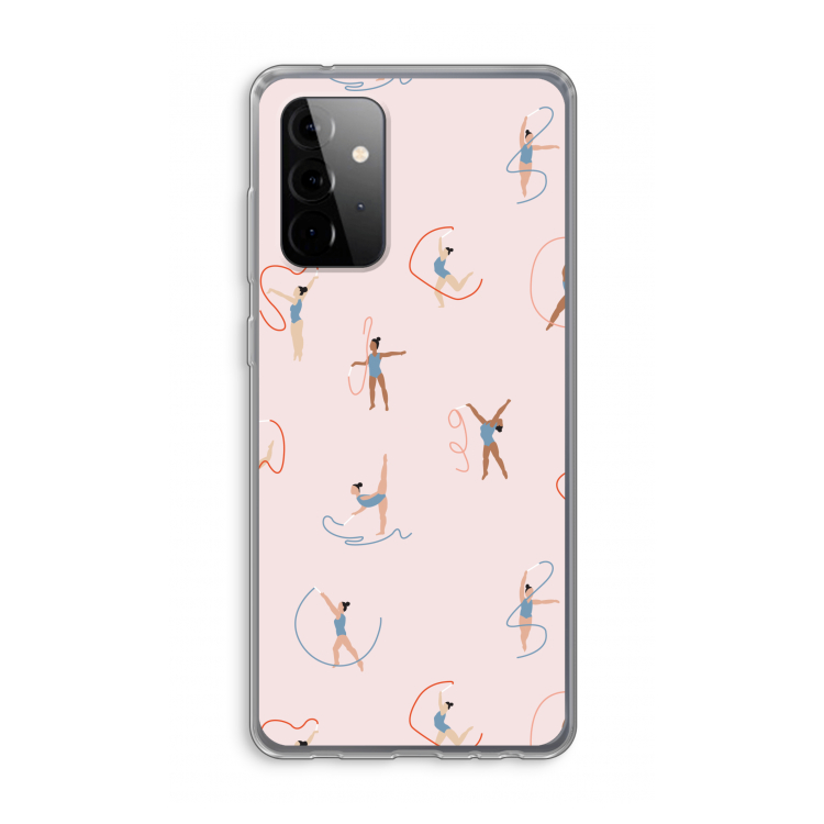 Dancing #3: Samsung Galaxy A72 Transparant Hoesje