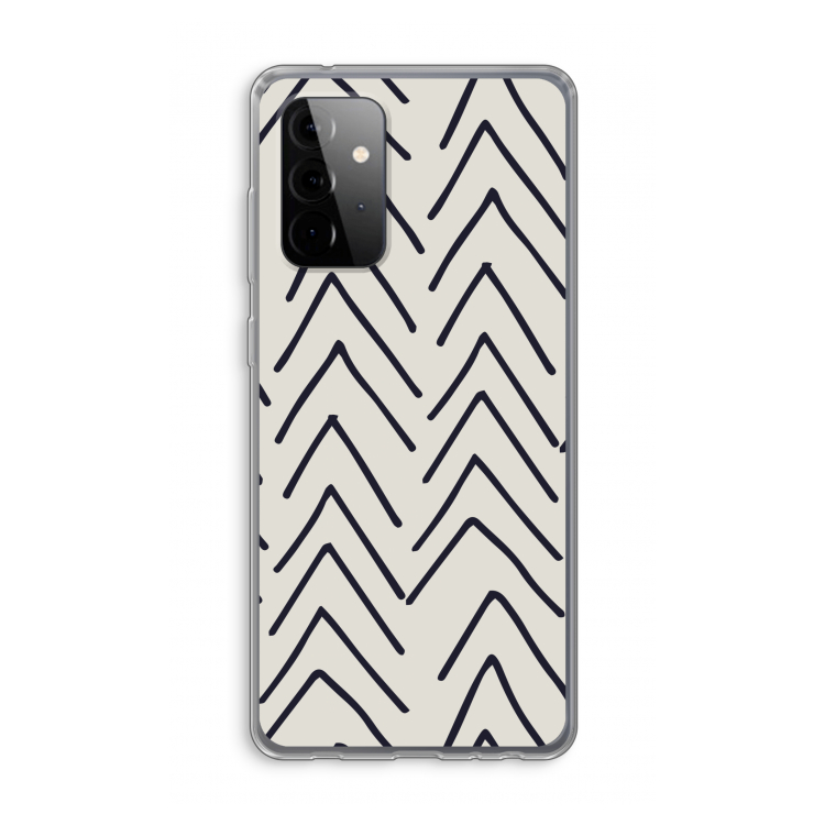 Marrakech Arrows: Samsung Galaxy A72 Transparant Hoesje