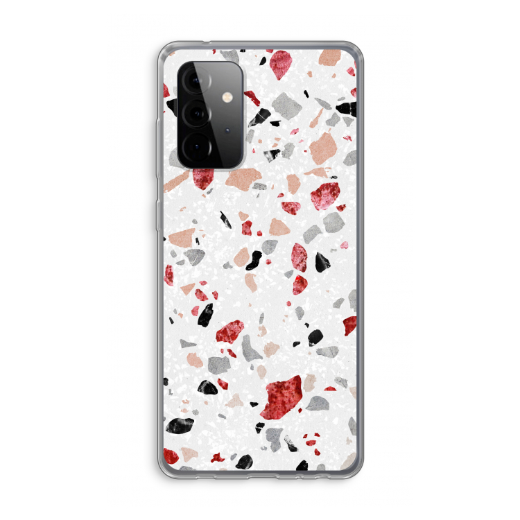 Terrazzo N°12: Samsung Galaxy A72 Transparant Hoesje