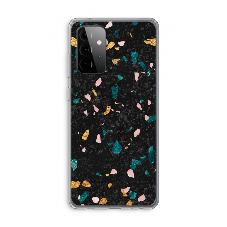 Terrazzo N°10: Samsung Galaxy A72 Transparant Hoesje