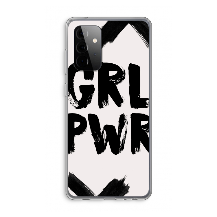 Girl Power #2: Samsung Galaxy A72 Transparant Hoesje