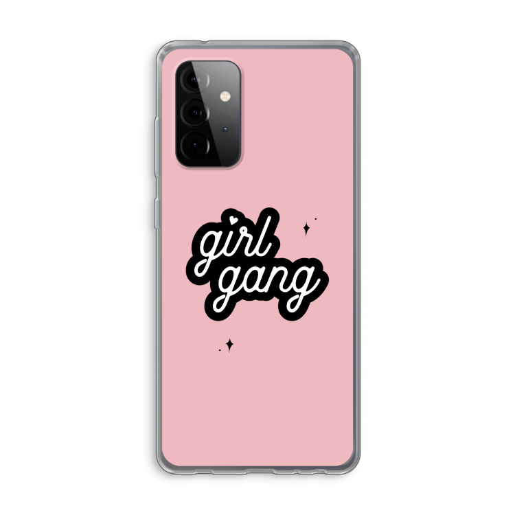 Girl Gang: Samsung Galaxy A72 Transparant Hoesje