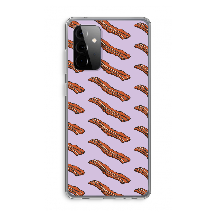 Bacon to my eggs #2: Samsung Galaxy A72 Transparant Hoesje