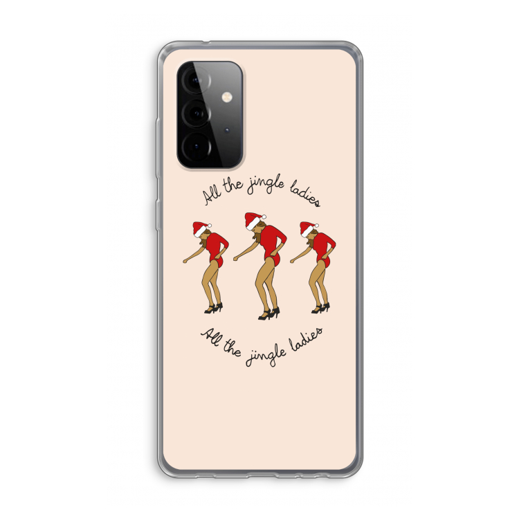 Jingle Ladies: Samsung Galaxy A72 Transparant Hoesje