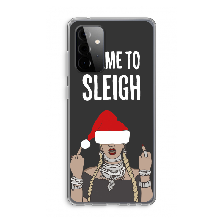 Came To Sleigh: Samsung Galaxy A72 Transparant Hoesje