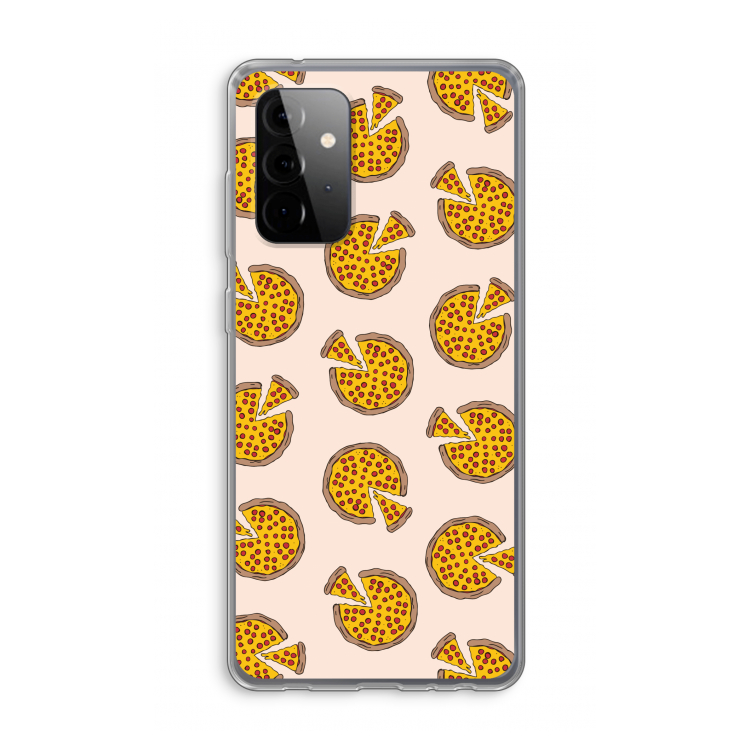 You Had Me At Pizza: Samsung Galaxy A72 Transparant Hoesje