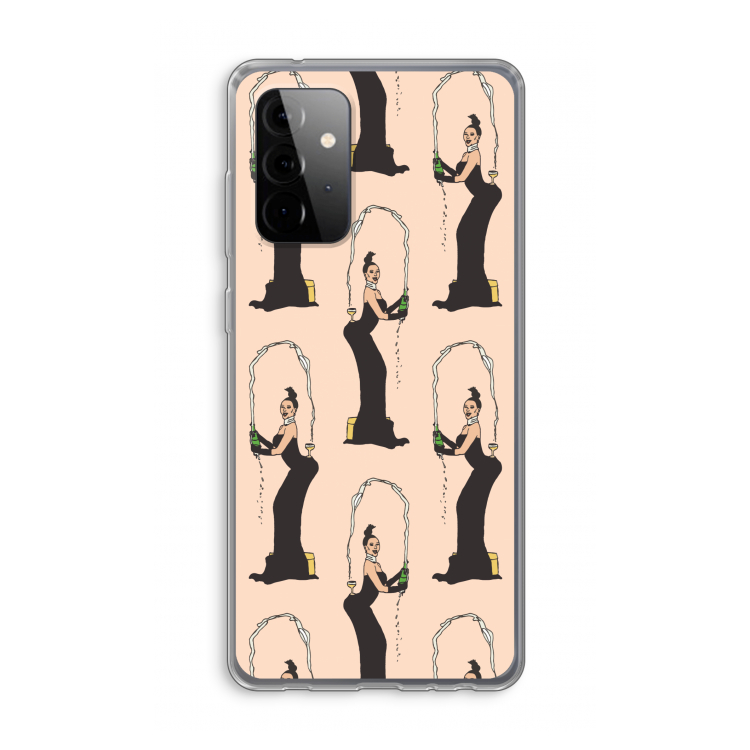 Pop Some Kim: Samsung Galaxy A72 Transparant Hoesje